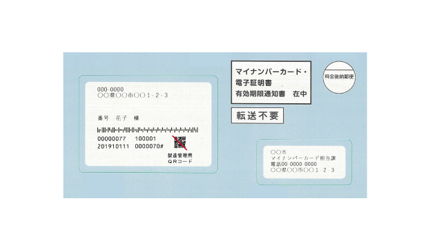 有効期限通知書