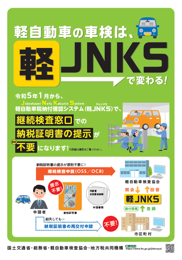軽JNKS案内表面