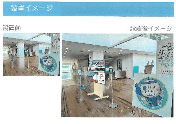 広告付き案内図版イメージ