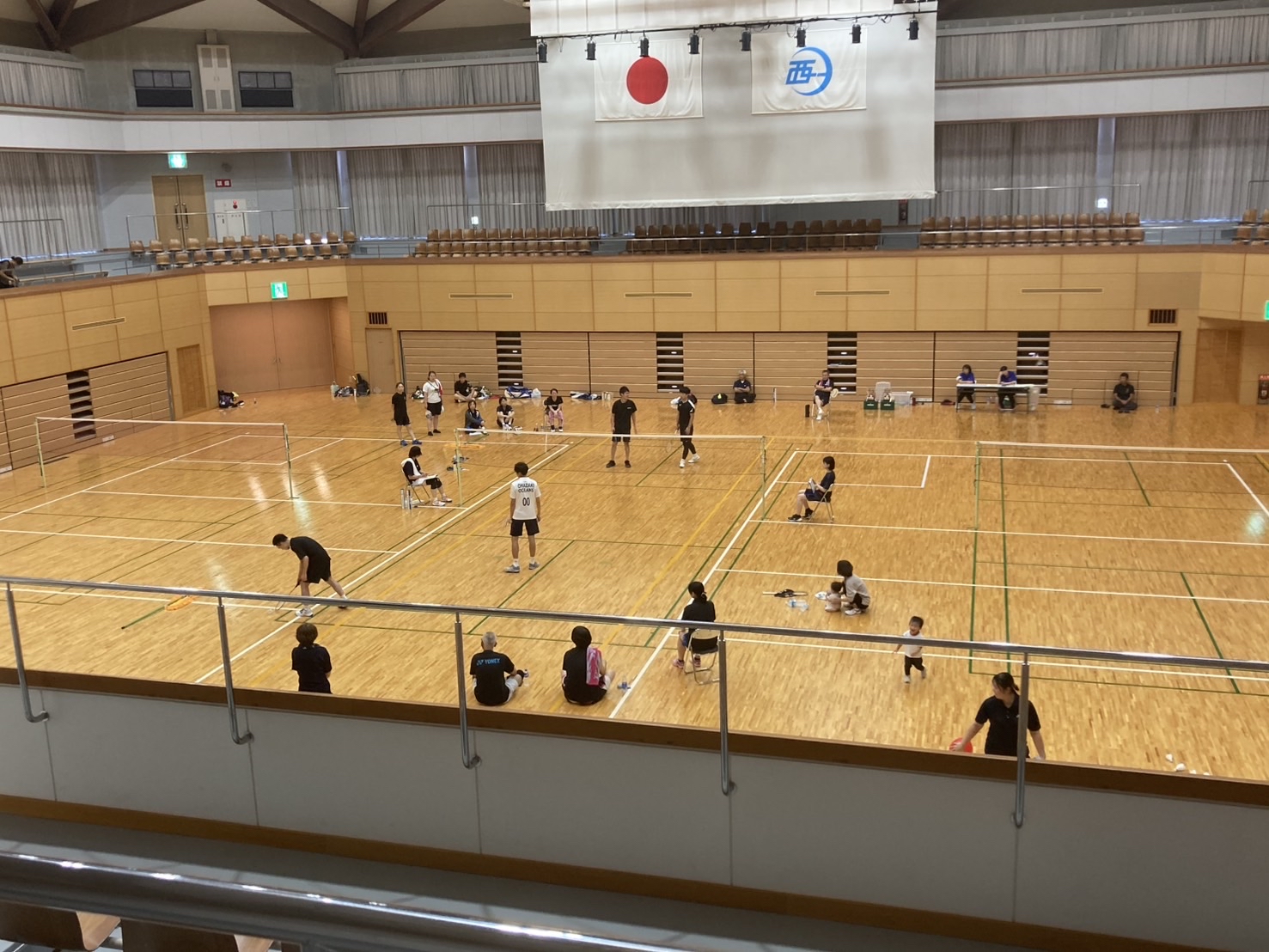 バドミントン競技会場(乙亥会館)
