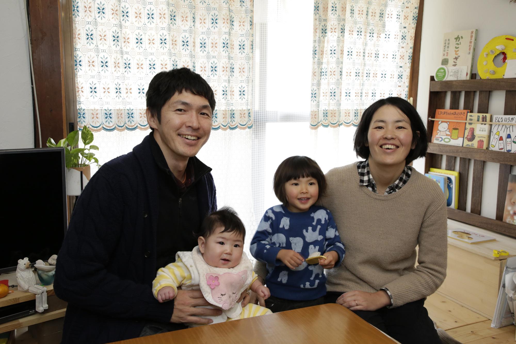加藤さんご家族の写真