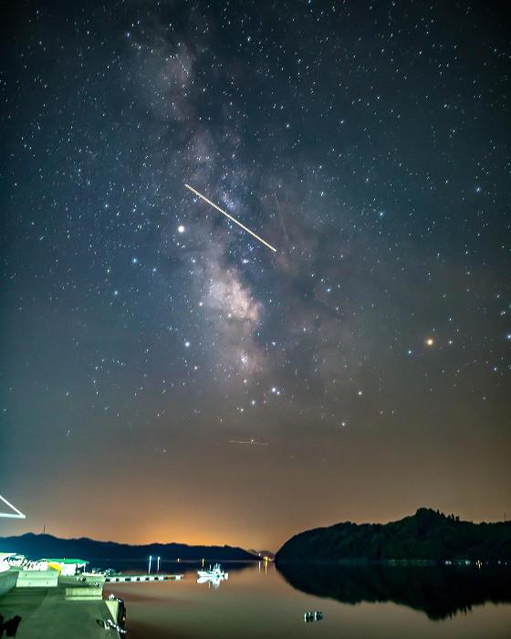 明浜の星空