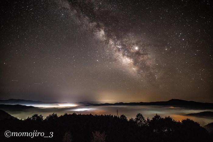 雲海と天の川🌌