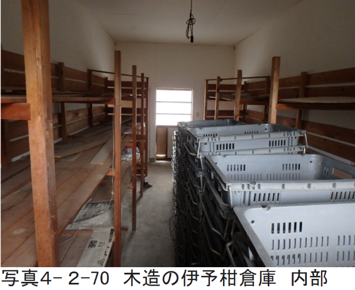 みかん倉庫内部