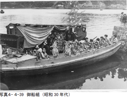 昭和30年代の御船組