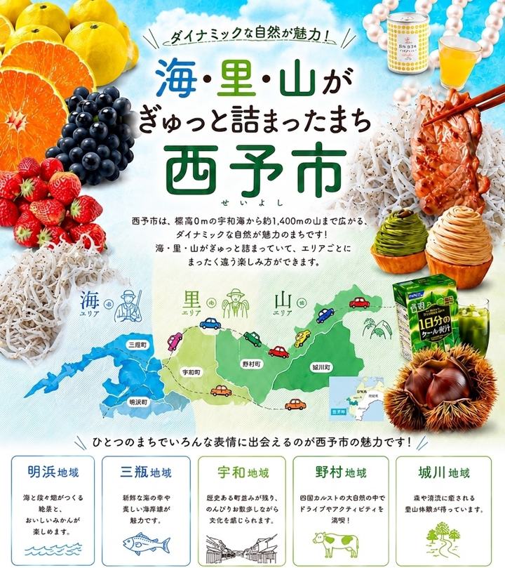卯之町駅前にカーシェアサービス「トヨタシェア」が導入されます！／西予市