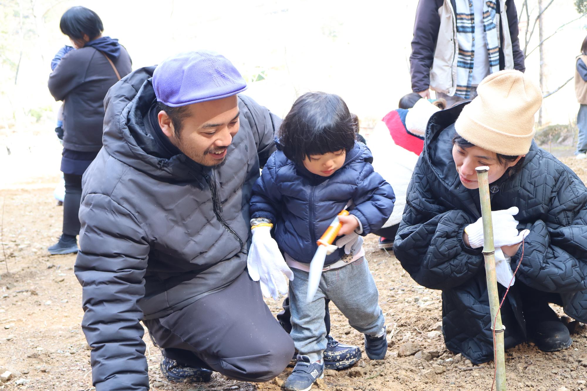 R6生誕の森林植樹