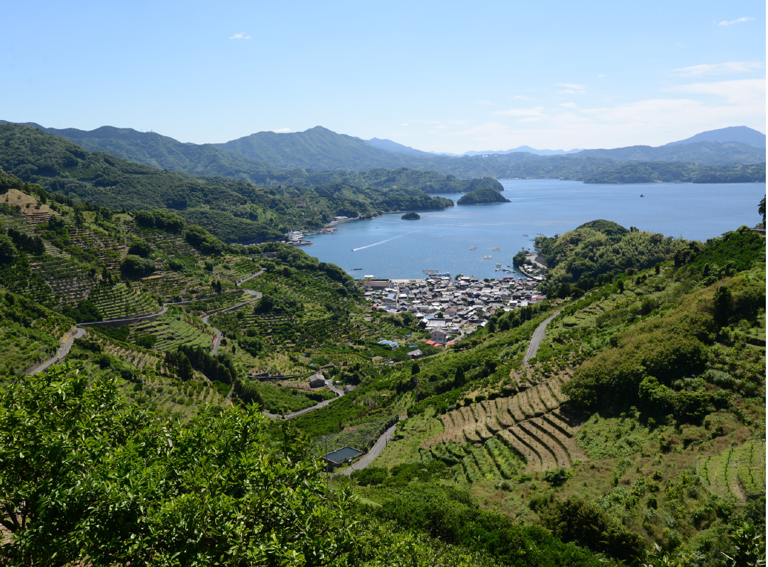 明浜町狩浜地区