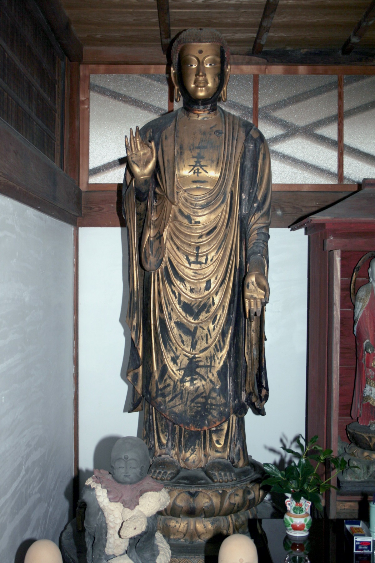 木造阿弥陀如来立像_大安楽寺