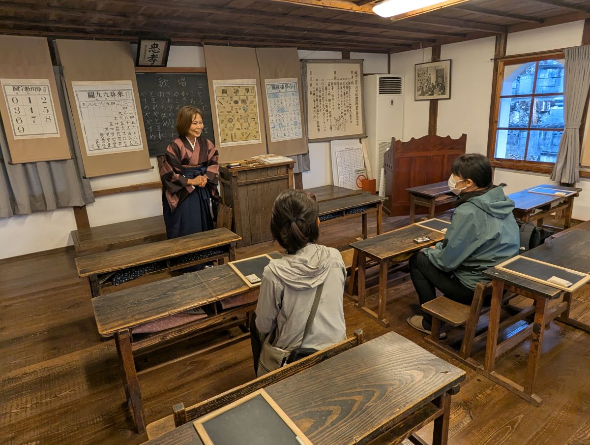 開明学校の明治の授業体験