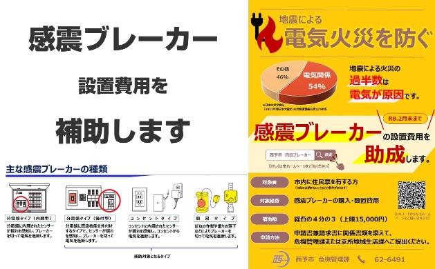 感電ブレーカー設置費用の補助