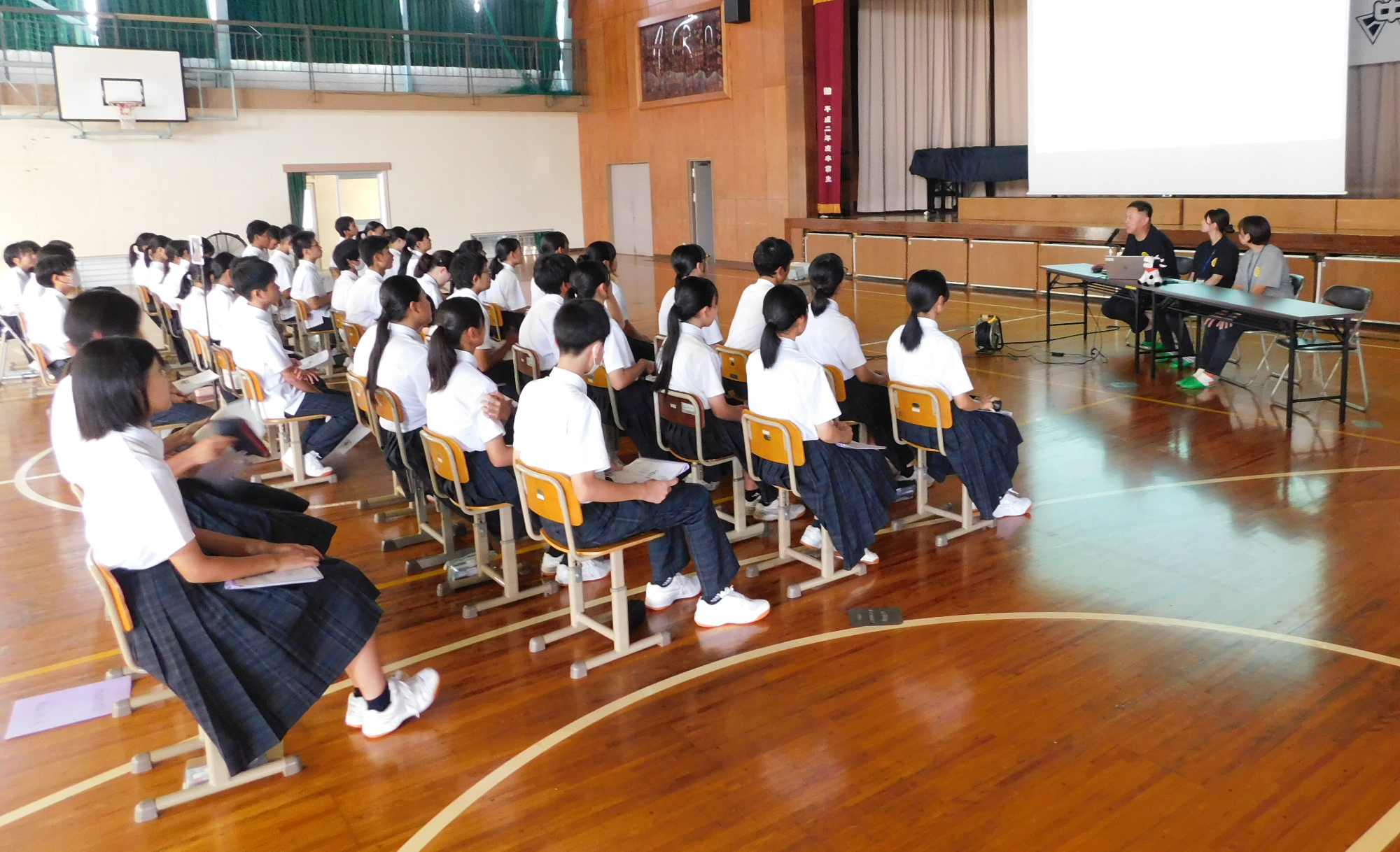 野村中学校お仕事座談会