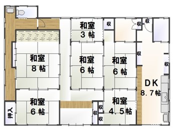 detached 宇和町久保