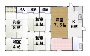 detached 城川町川津南