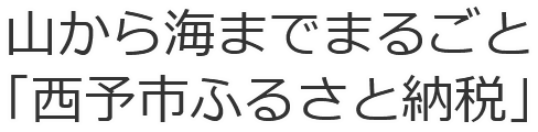 山から海までまるごと 「西予市ふるさと納税」